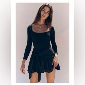 NWT FREE PEOPLE free-est Lexi Drop Waist Mini dress Small